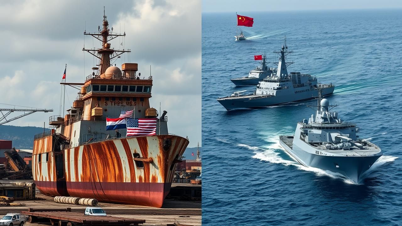 Us Navy En Crise Chine Domine Mers