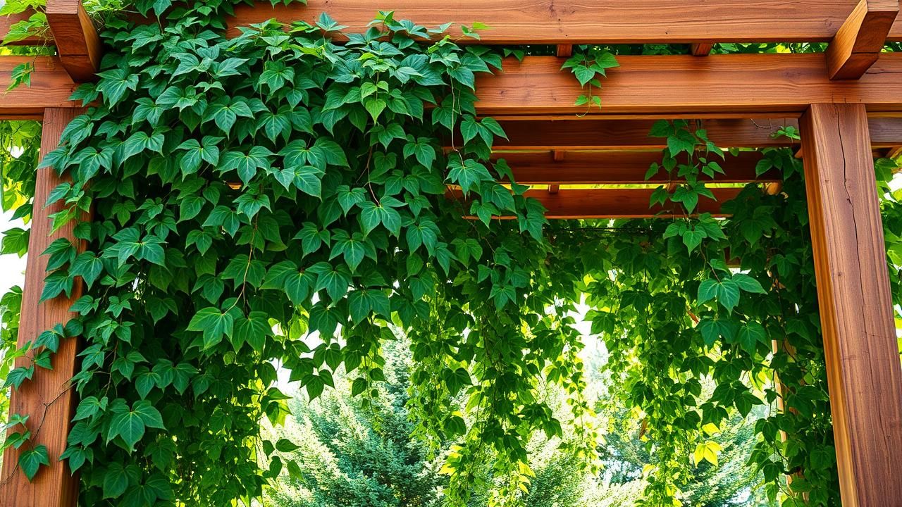Vigne Vierge Astuce Jardin Ombre Ete