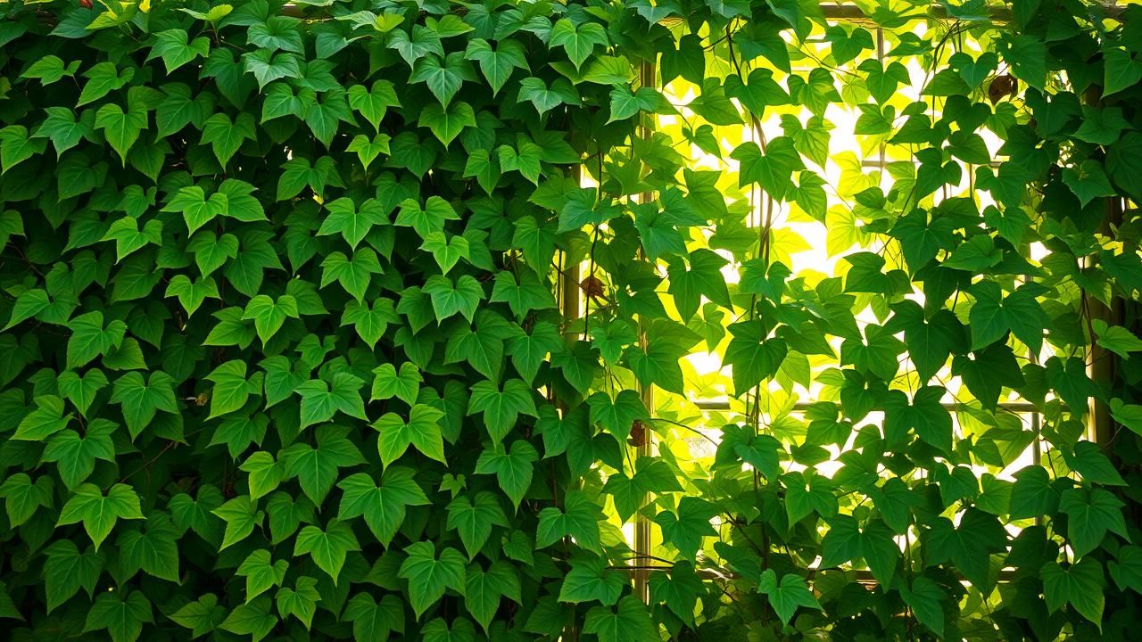 Vigne Vierge Mur Vegetal Resistant Canicule