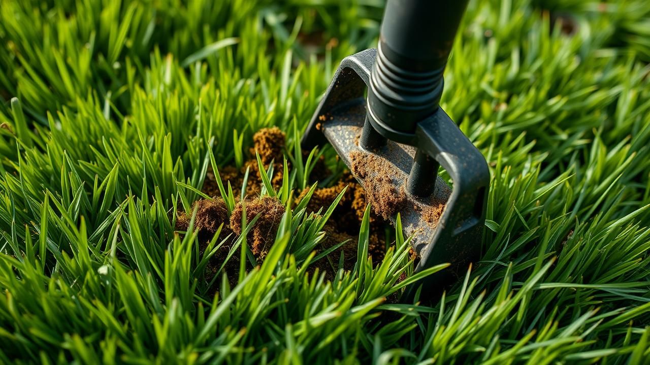 Votre Gazon Fatigue Une Technique Ancestrale