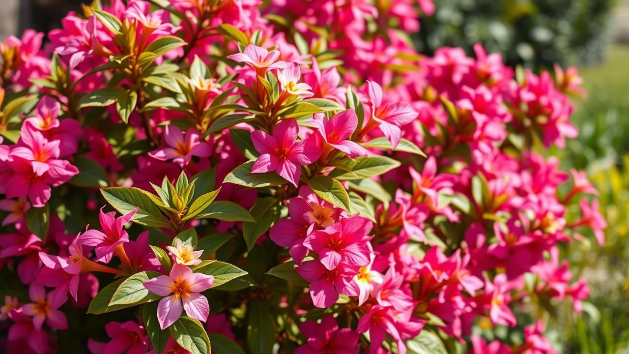 Weigela Arbuste Facile Fleurir Jardin