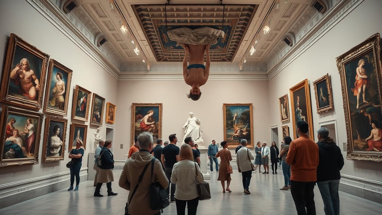 2025 Ce Musee Expose Ses Oeuvres A Lenvers Divise La France