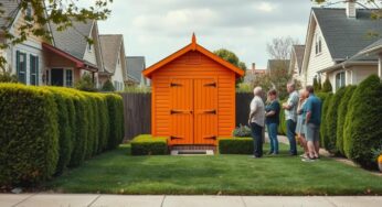 Abri de jardin interdit : ce conflit voisinage fait trembler une petite commune