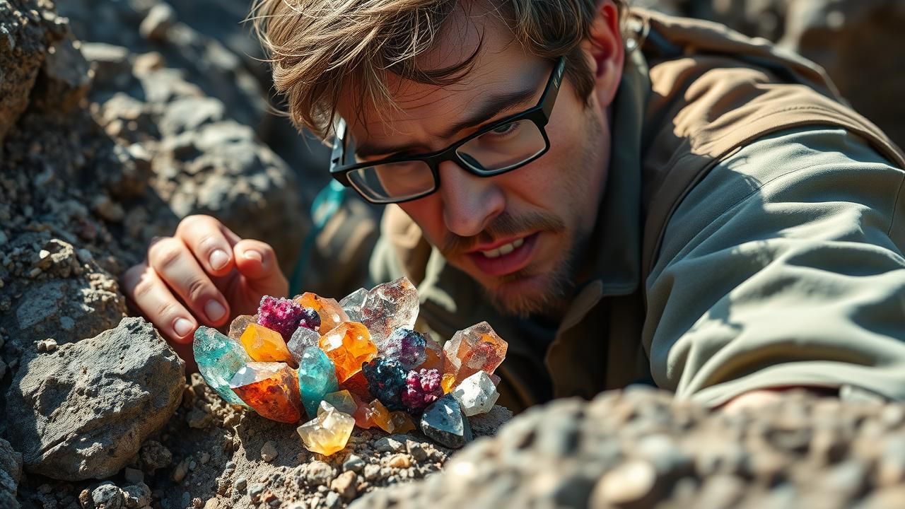 Auvergne Geologue Decouvre Mineraux Rares 2025