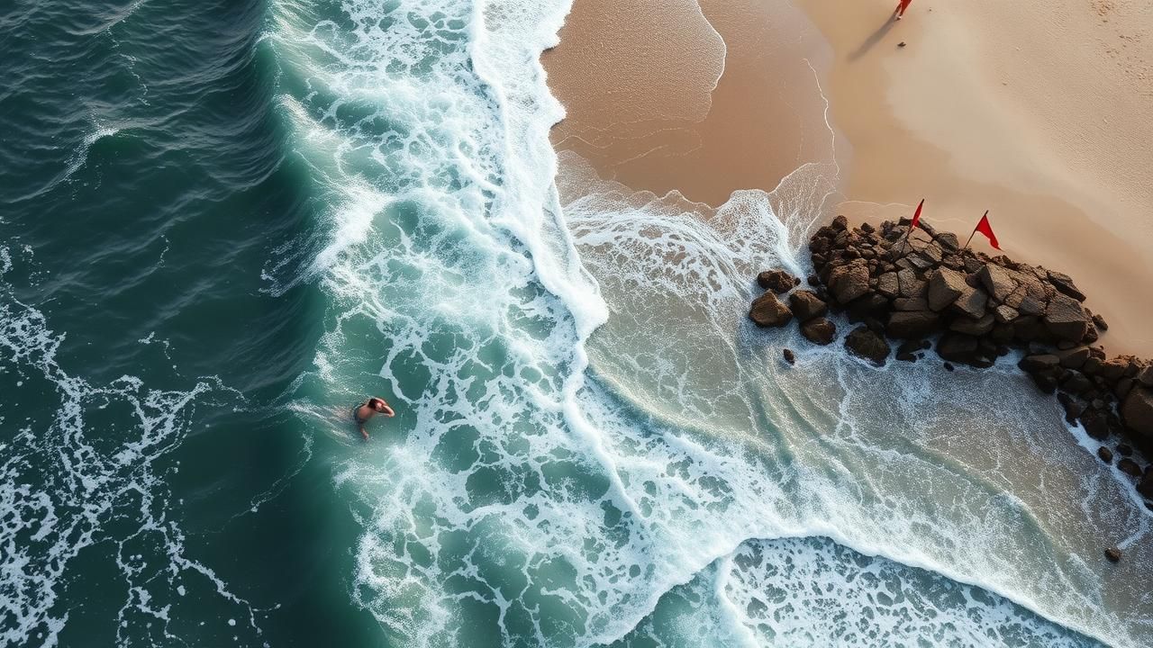 Baines Mortelles Danger Cache Sur Plages Atlantique Cet Ete