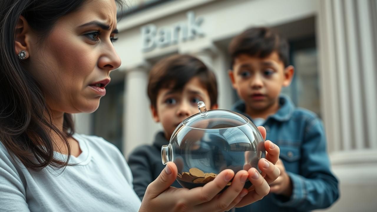Banque Condamnee Pere Vide Comptes Enfants