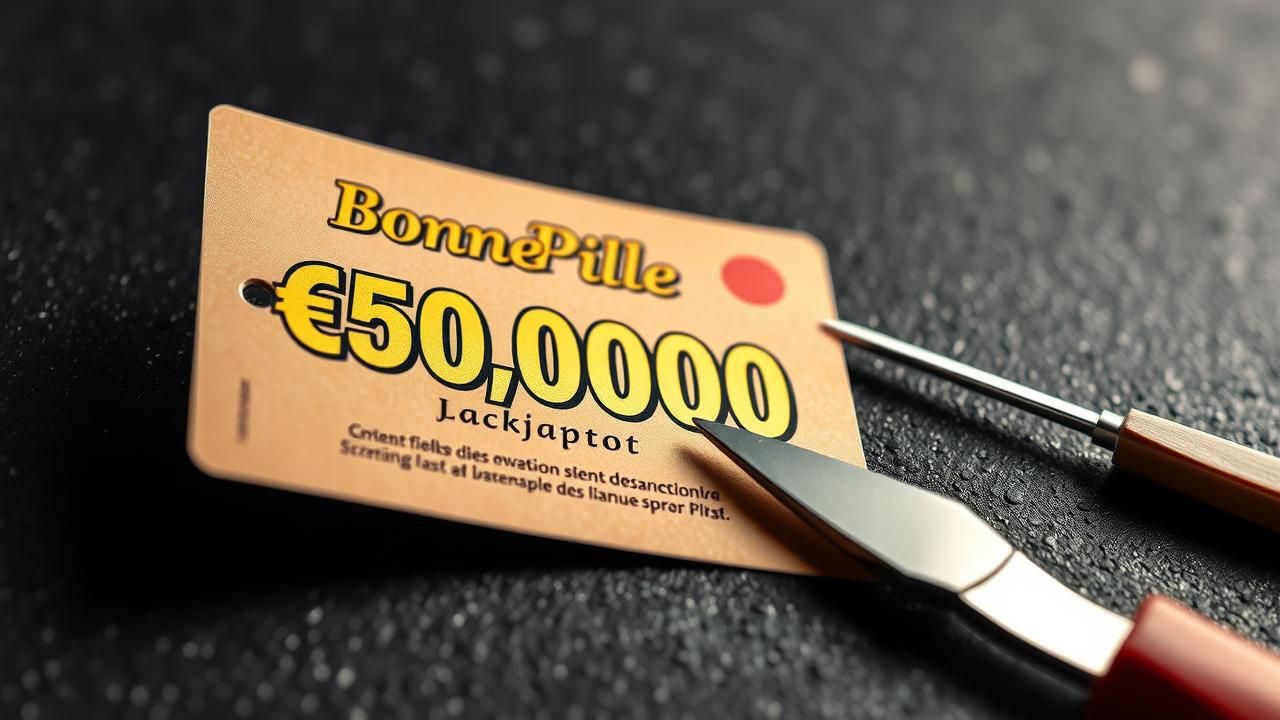 Bonne Pile Jeu A Gratter 50000 Euros