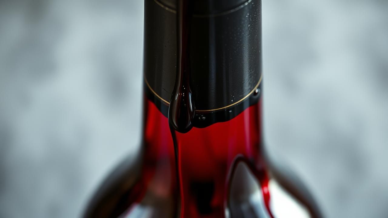Bouteille Vin 2025 Coulure Danger