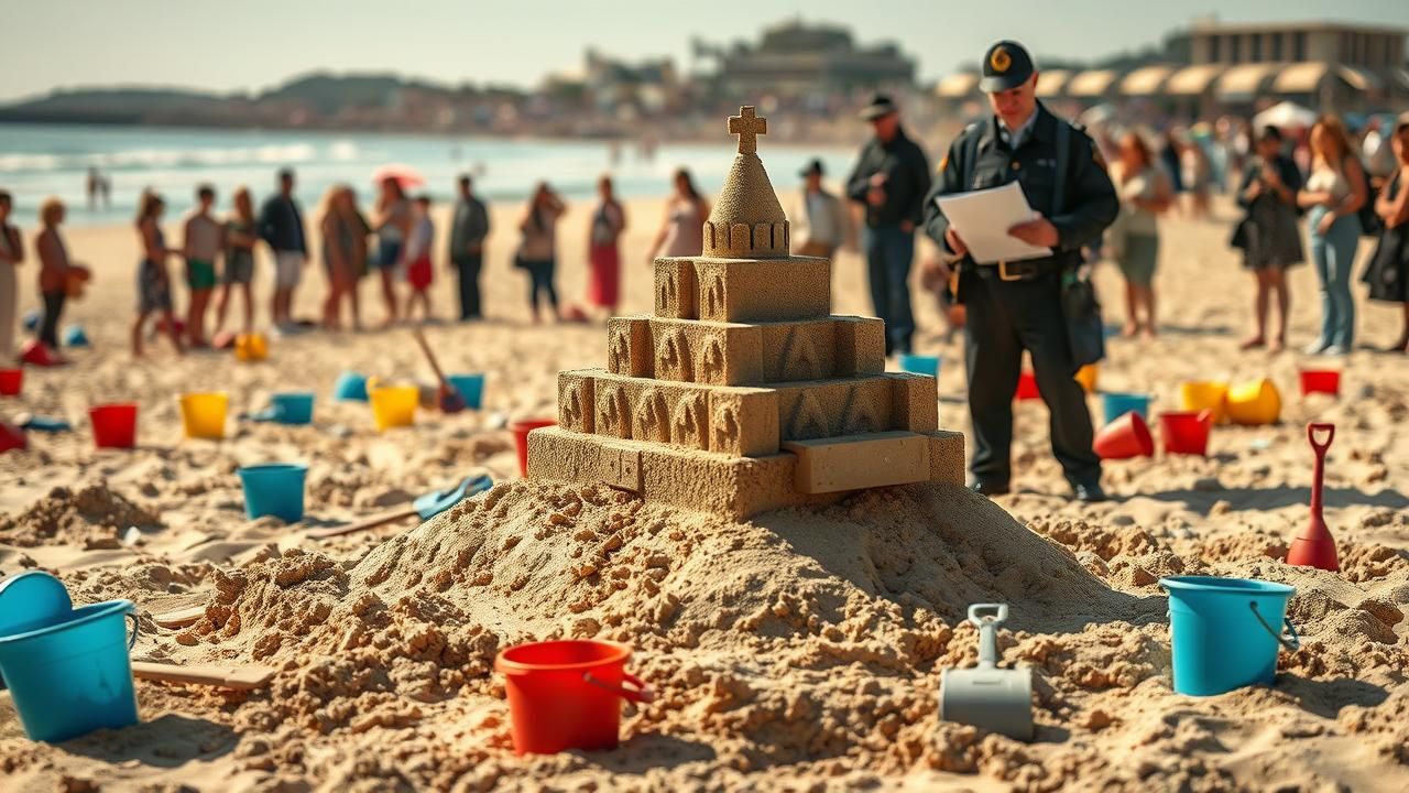 Chateaux De Sable Interdits En France En 2025