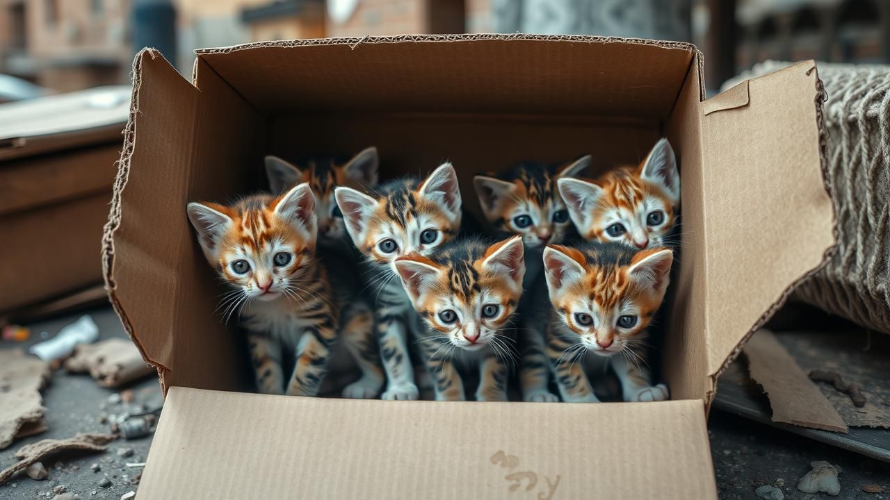 Chatons Abandonnes Lyon Triste Realite
