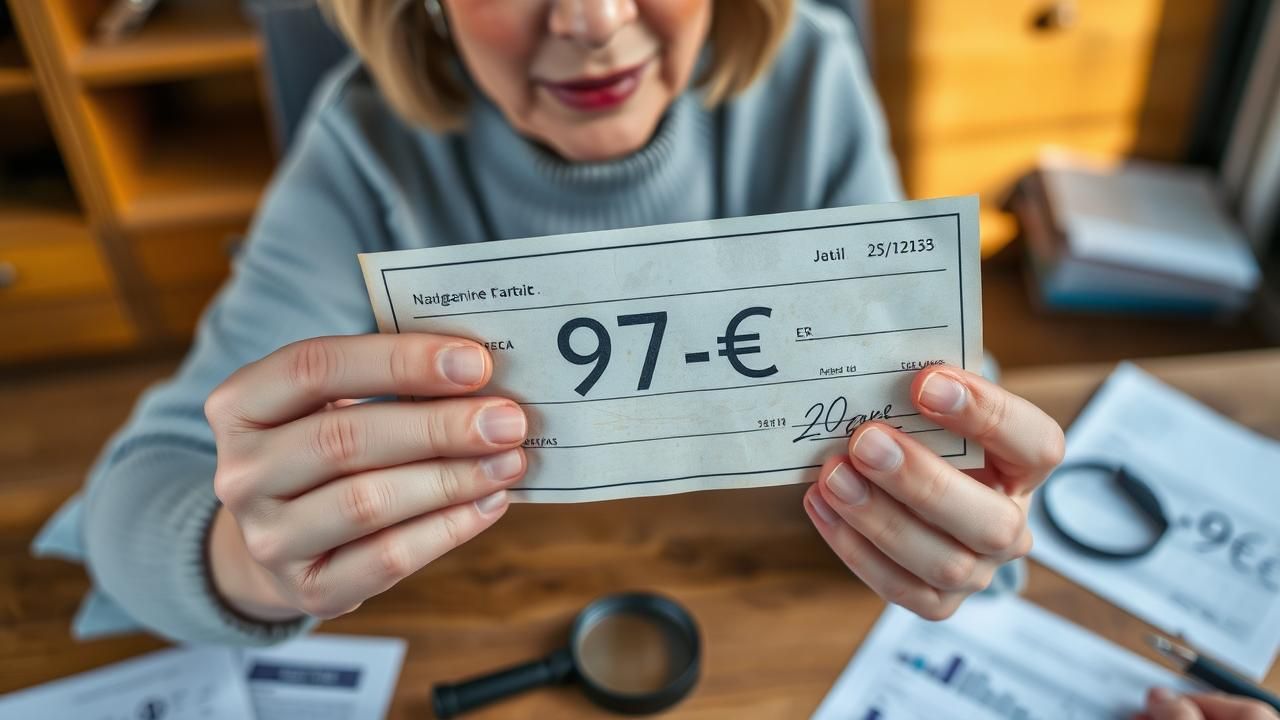 Cheque Oublie 20 Ans Decouverte Incroyable