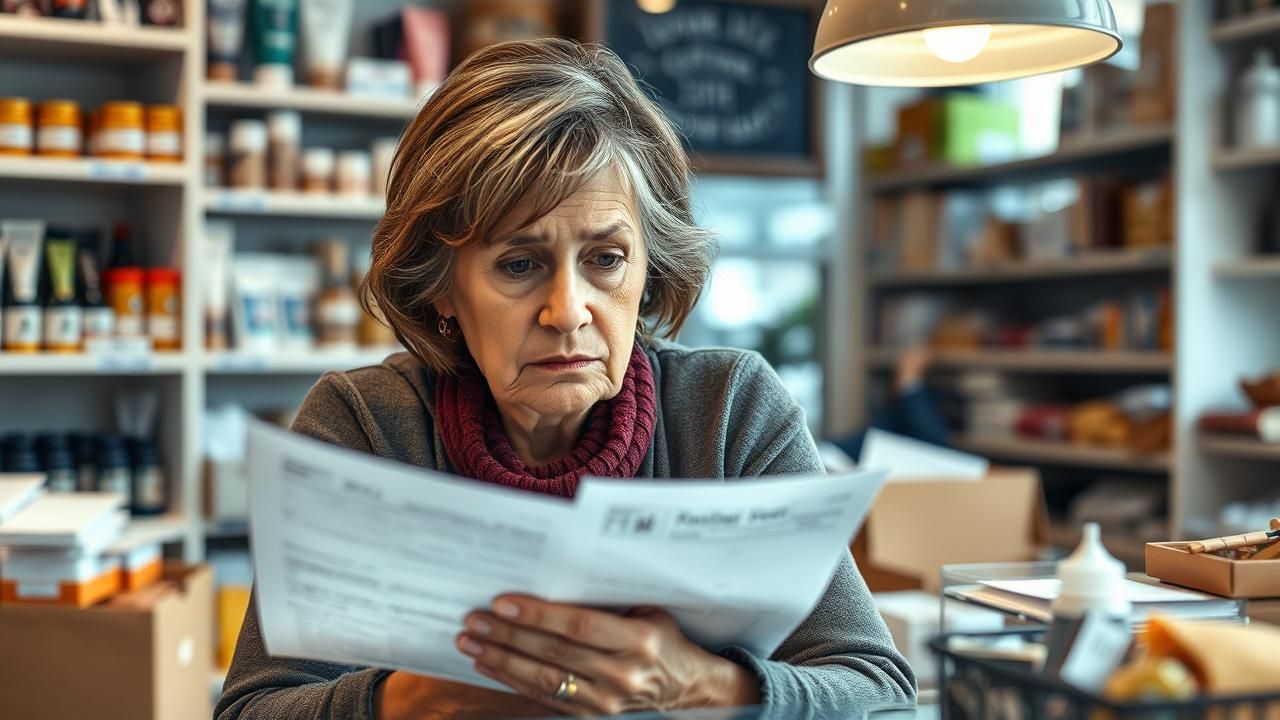 Commerce Perte 1800 Euros Erreur Administrative