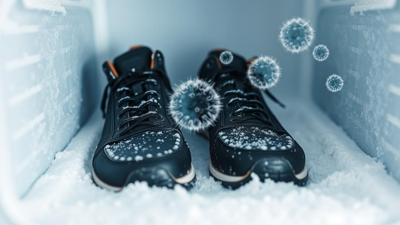 Congeler Chaussures Seches Odeurs