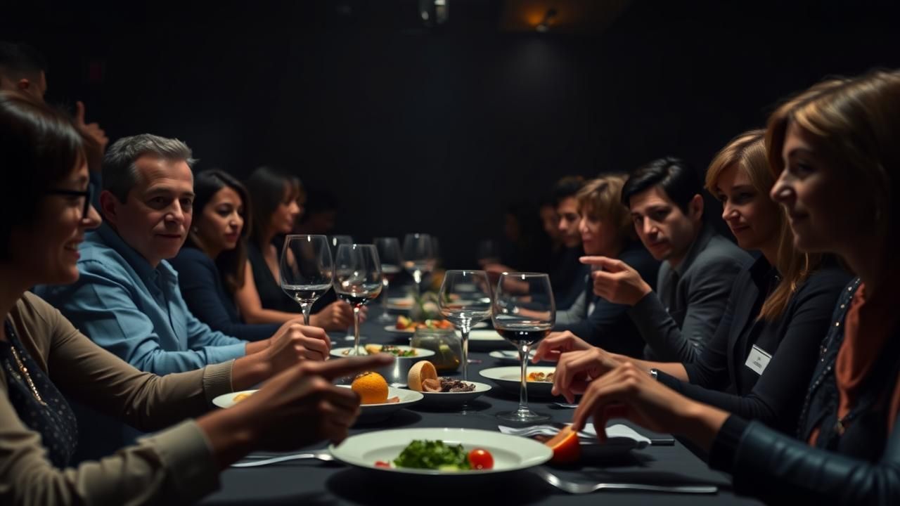 Decouverte Culinaire Restaurant Dans Le Noir