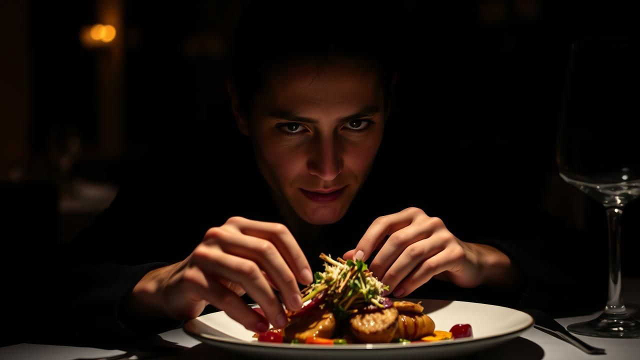 Decouverte D Un Restaurant Mangeant Dans Le Noir
