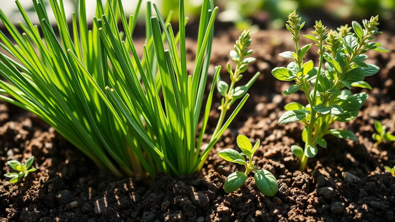 Decouverte Jardinage Trio Plantes Elimine Champignons