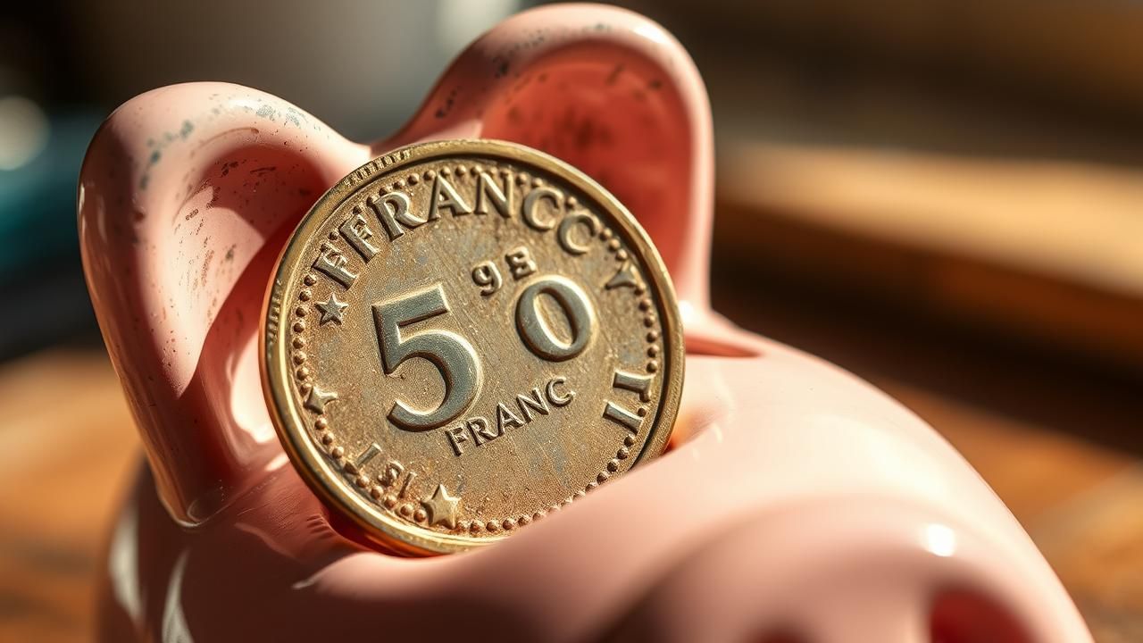 Decouverte Pièce 5 Francs Oubliee Vaut 3200euros