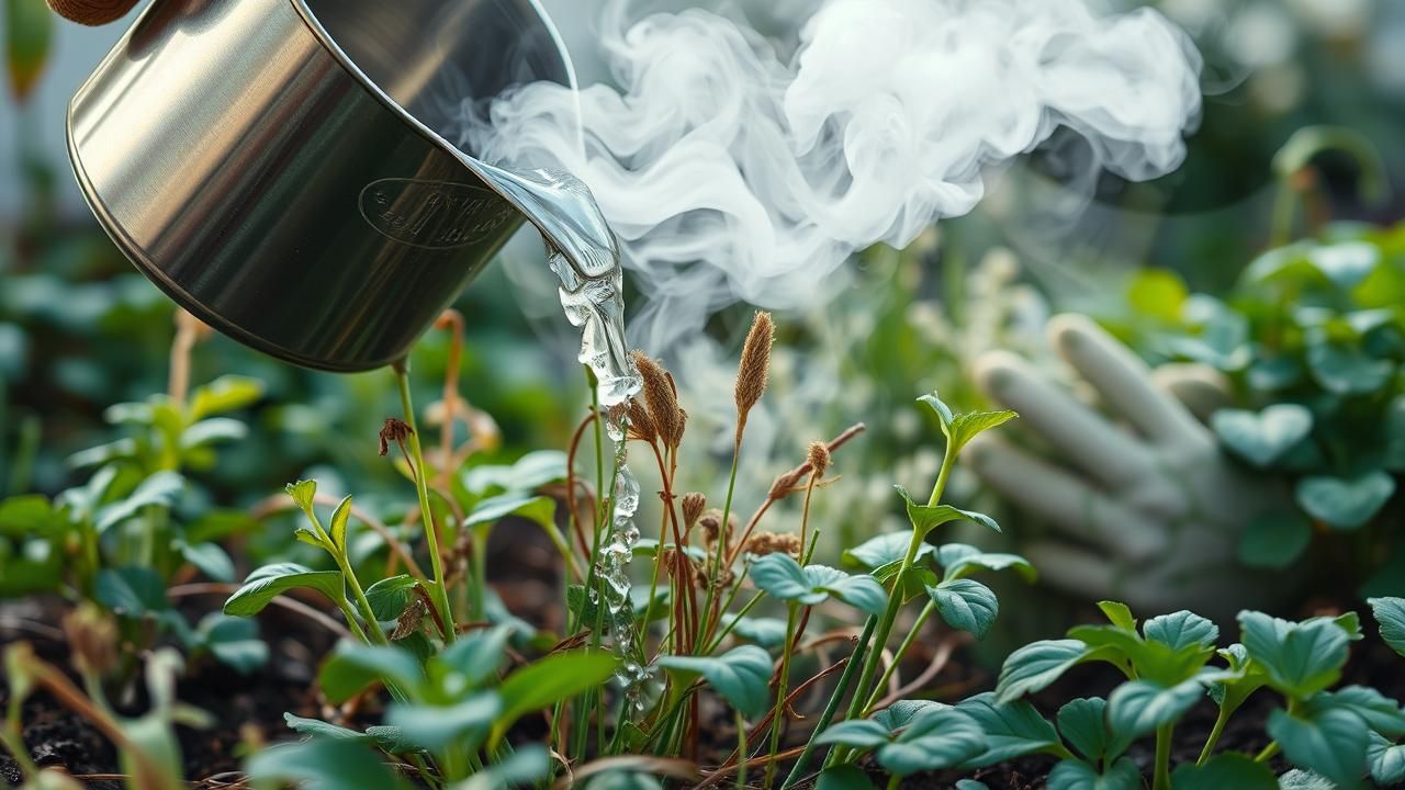 Eau Pates Desherber Jardin