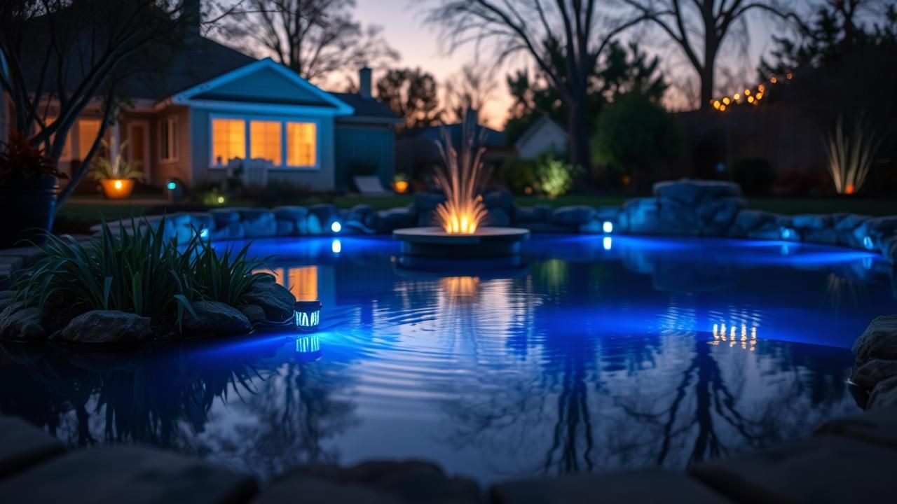 Eclairage Led Sous Marin Interdit Jardin