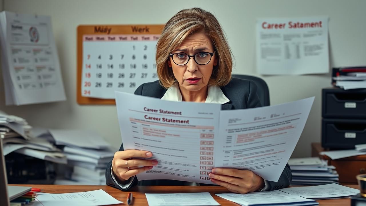 Enseignante Erreur Releve Carriere