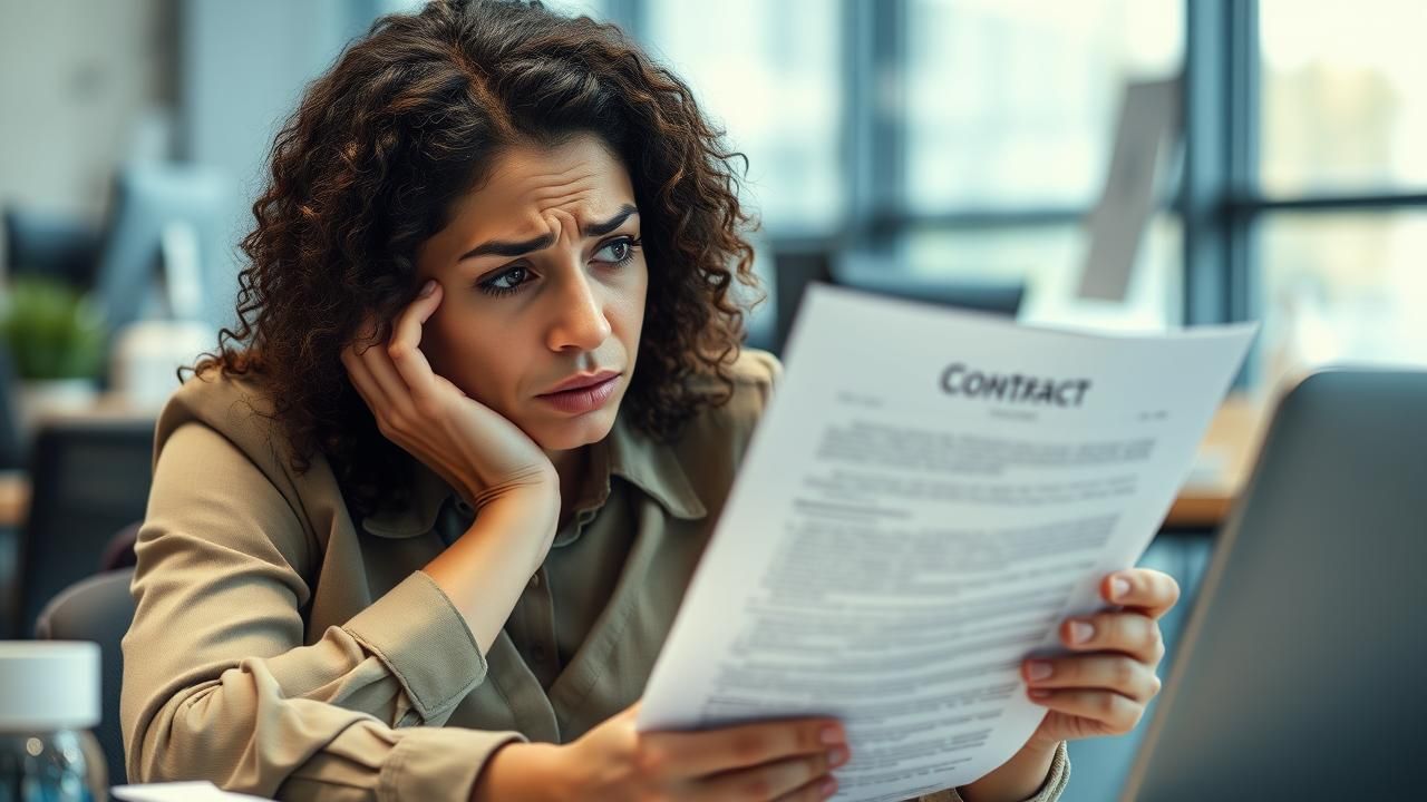 Erreur Contrat Clause Oubliee Bloque Augmentations