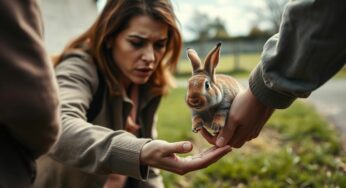 Une femme jette son lapin chez le voisin pour plus d’herbe — l’acte choquant qui scandalise