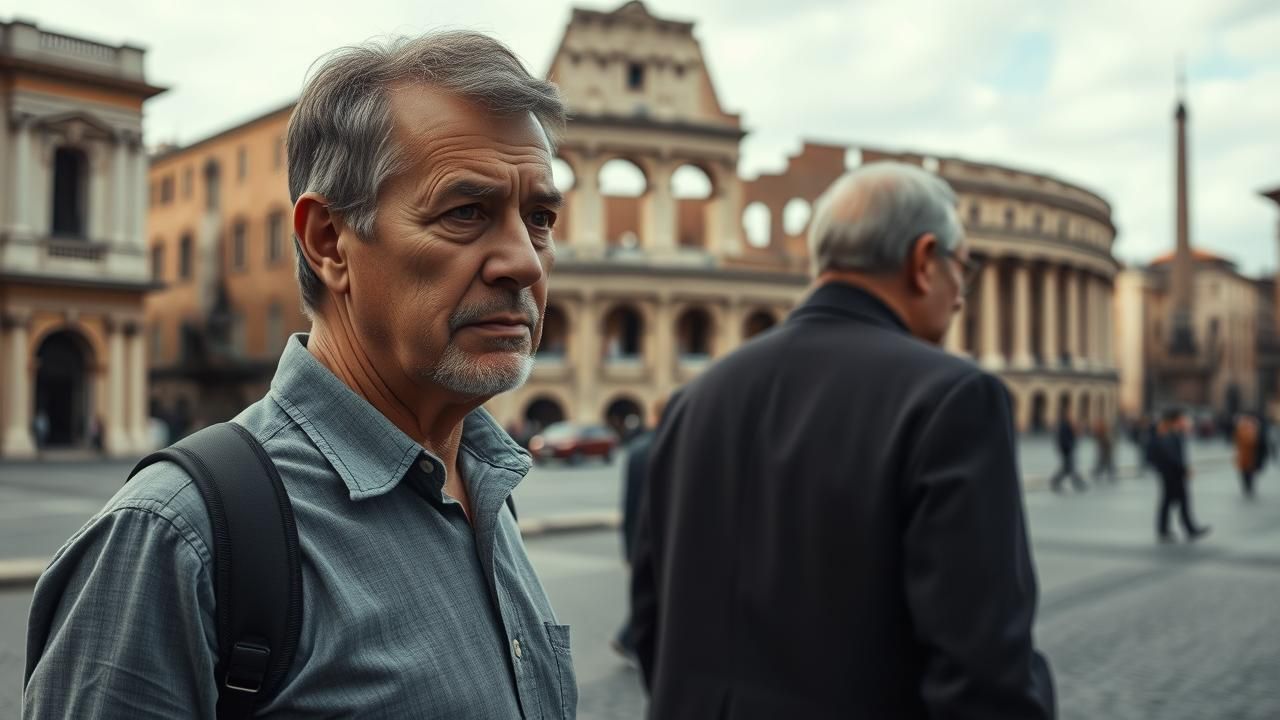 Francais Rencontre Sosie Pere Italie
