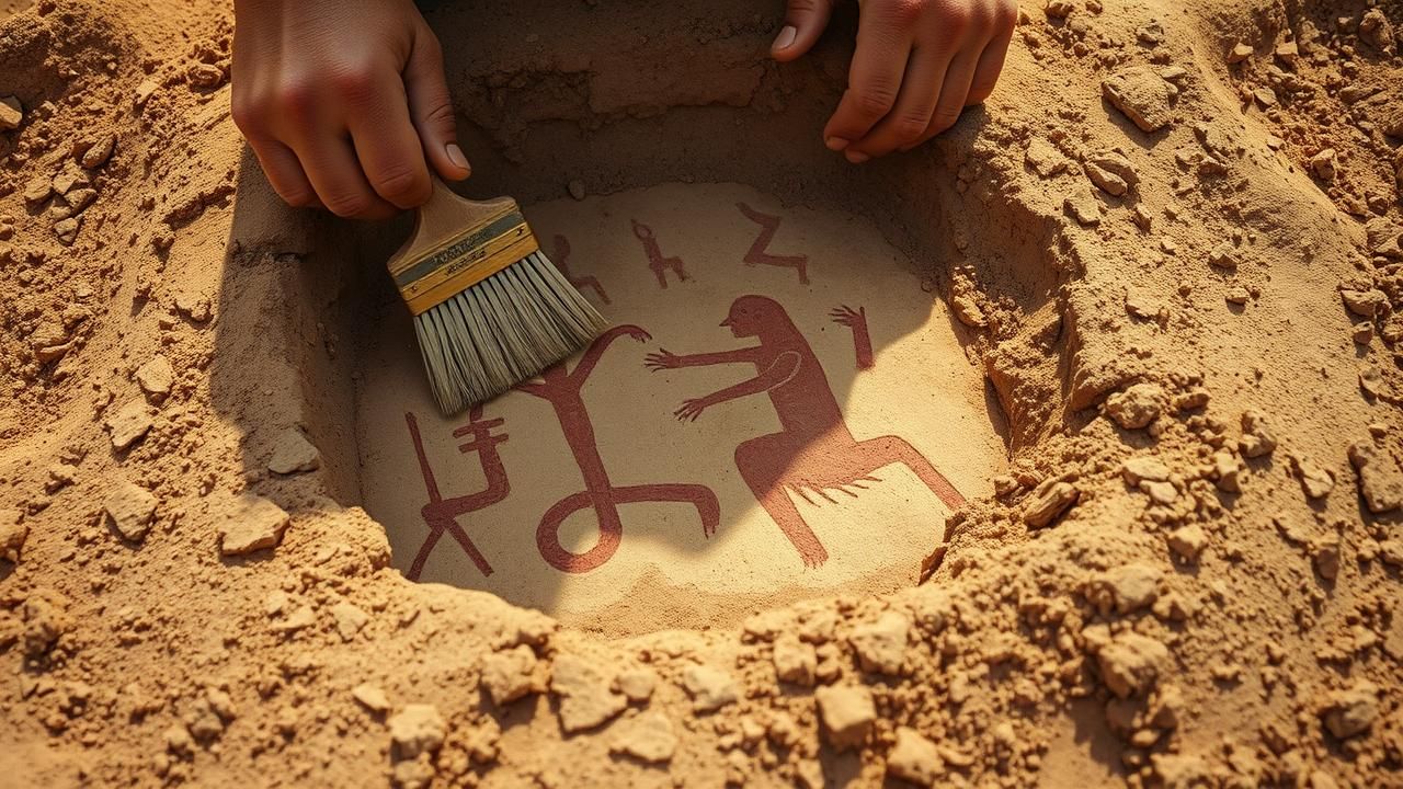 Fresque Prehistorique Secret Scientifiques 2025