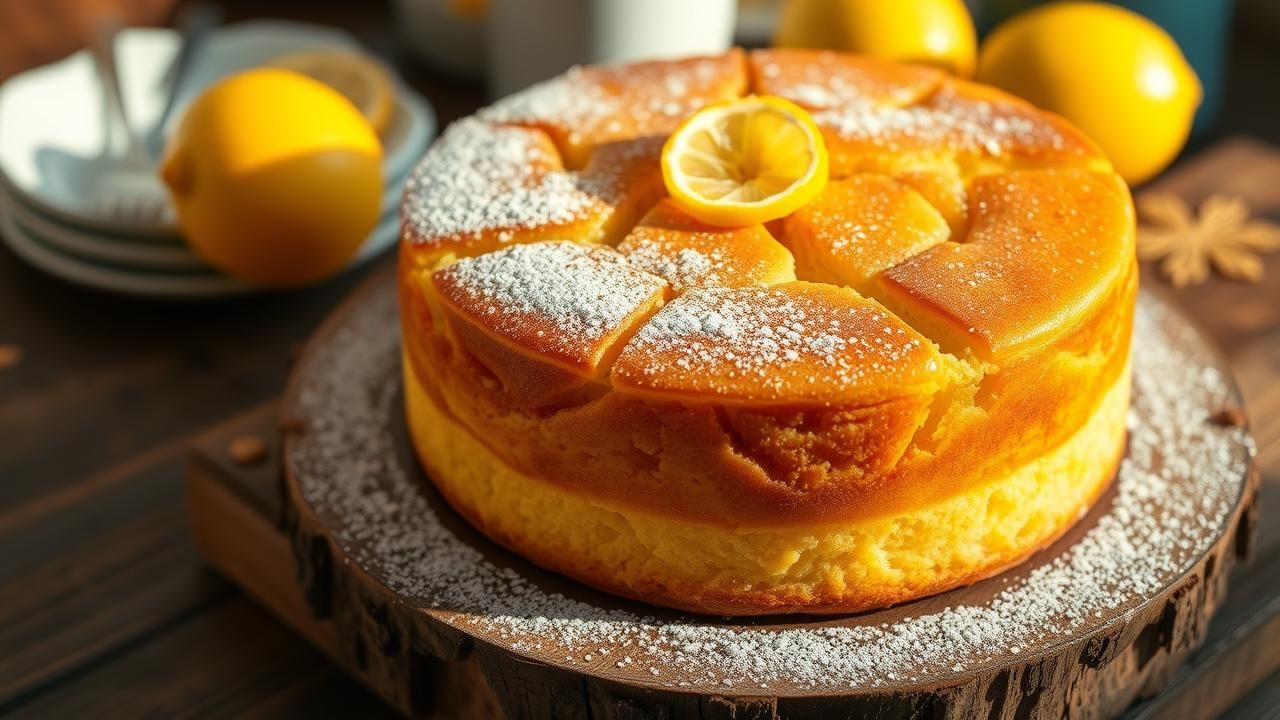 Gateau Citron Souvenirs Enfance