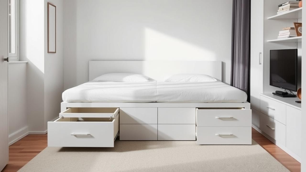 Ikea Lit 4 Tiroirs Integres Gagner Espace 189e 2025