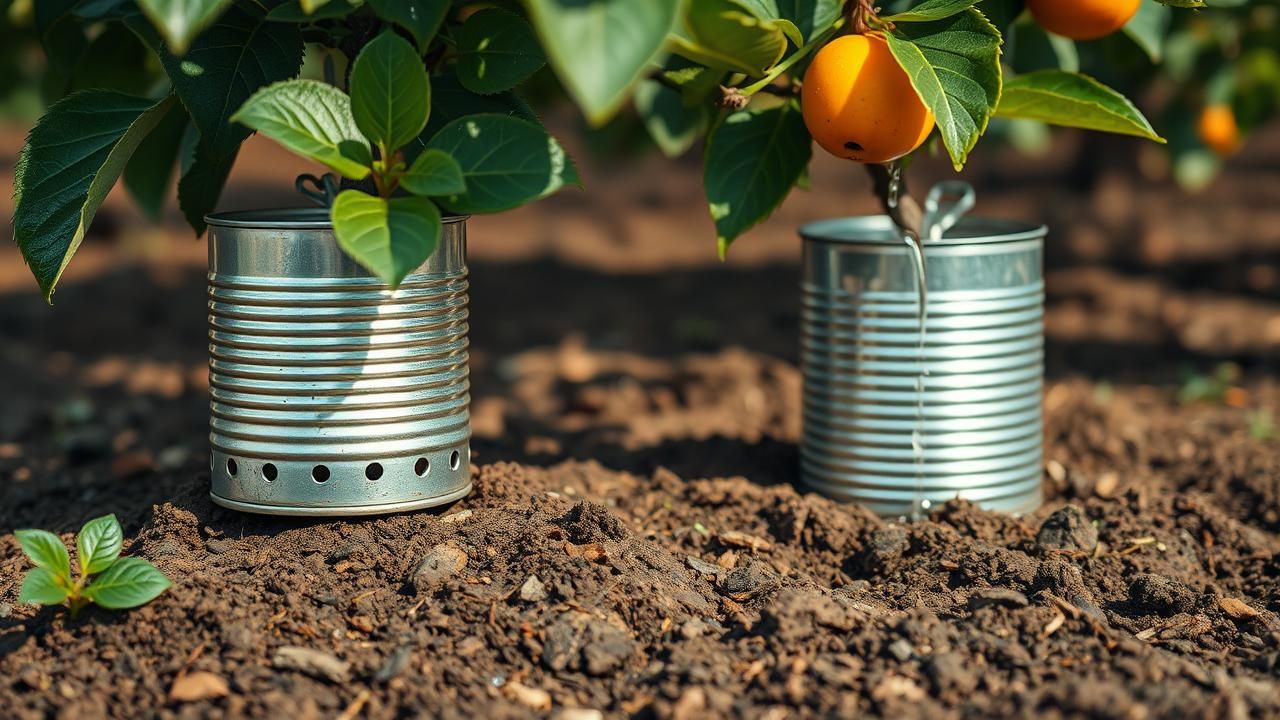 Irriguez Arbres Fruitiers Boites Conserve