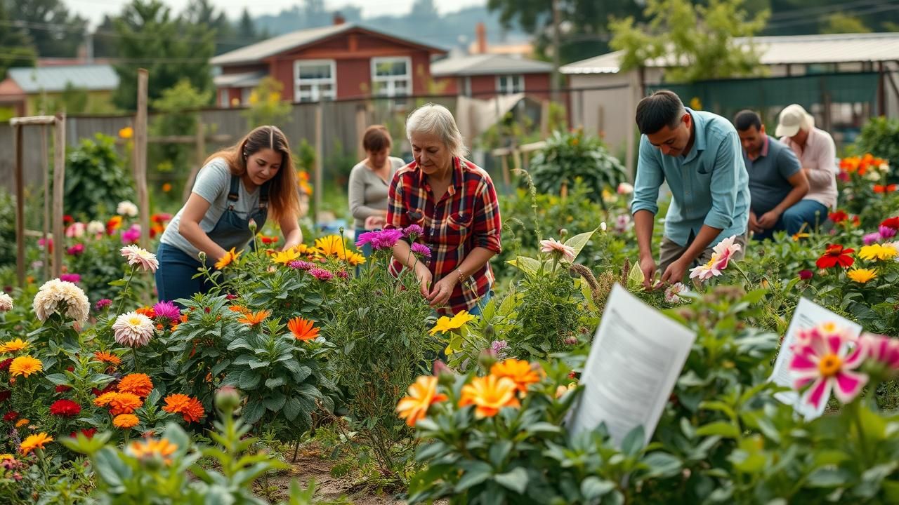 Jardin Communautaire Menace 2025