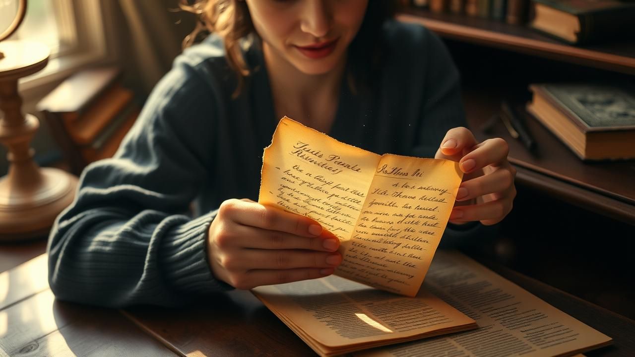 Manuscrit Inedit Poete Oublie
