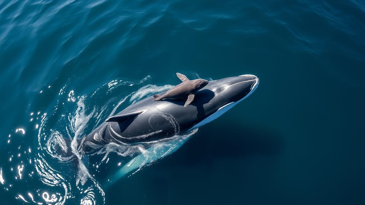 Mere Baleine Et Petit Moment Tendre 2025