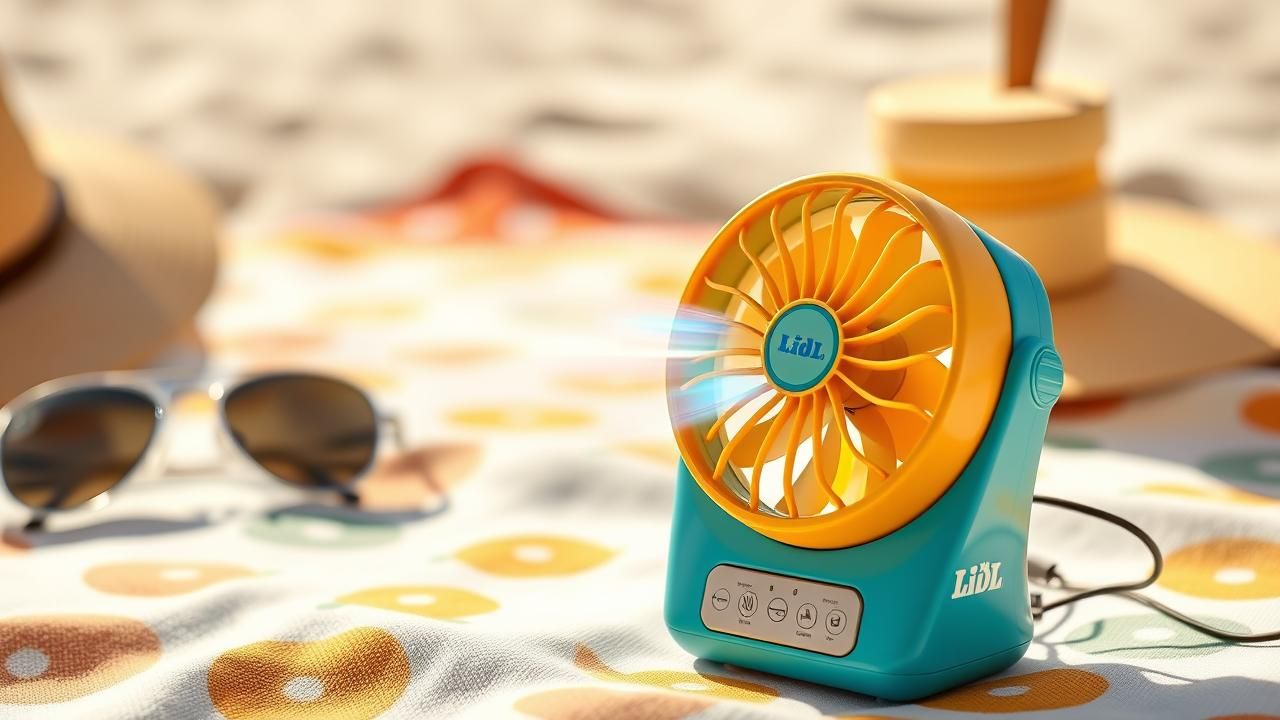 Miniventilateur Lidl Canicule 2025