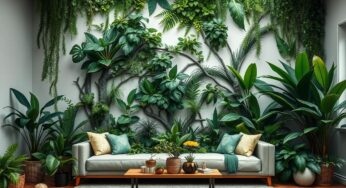 Transformez votre mur en jungle luxuriante en 2025 : la tendance déco qui envahit les intérieurs