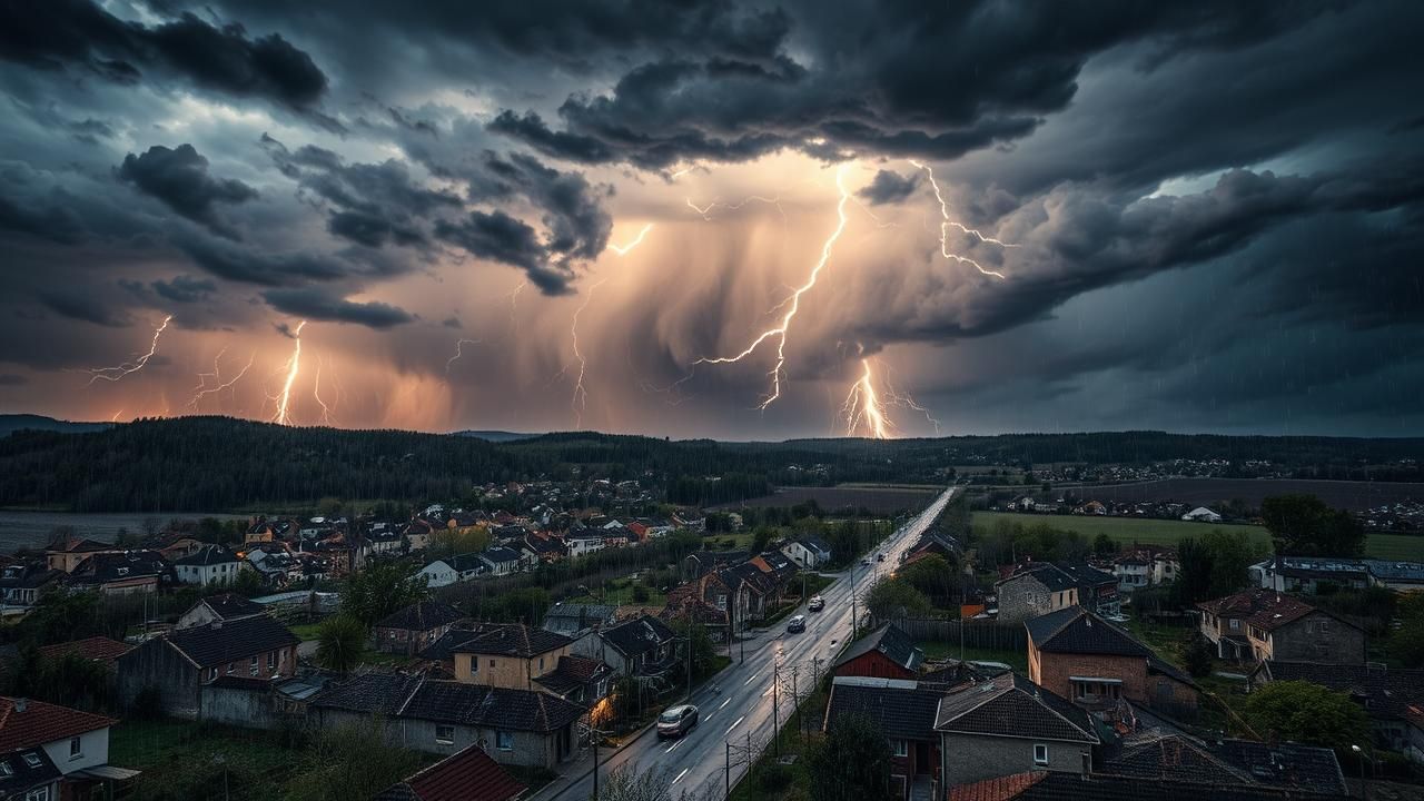 Orage 2025 Nord Est En Alerte Rouge Pour Grele Et Foudre