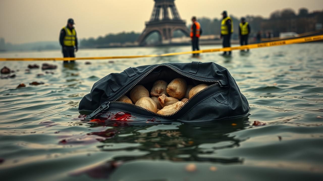 Paris 2025 Sac Suspect Dans Seine Que Contient Il