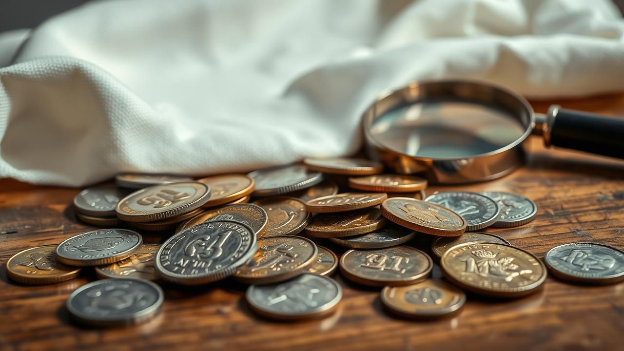 Piece Rare Portefeuille Vaut 10000