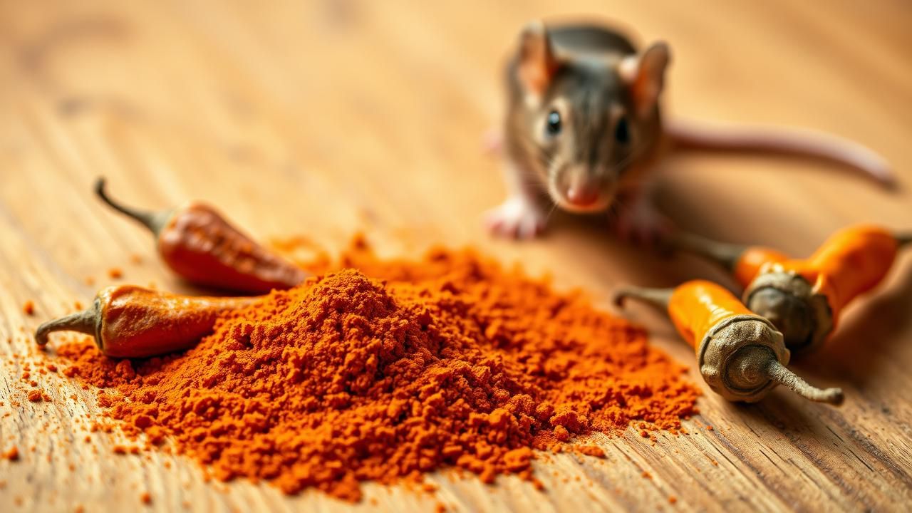 Piment Cayenne Eloigner Rats Souris