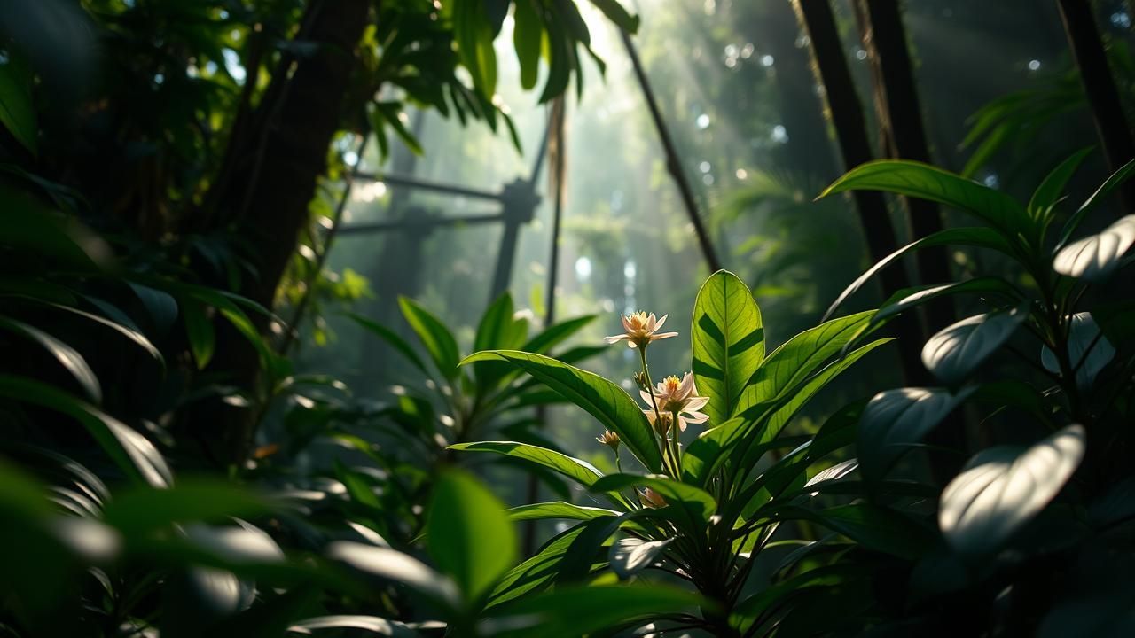Plante Medicinale Retrouvee Foret Tropicale