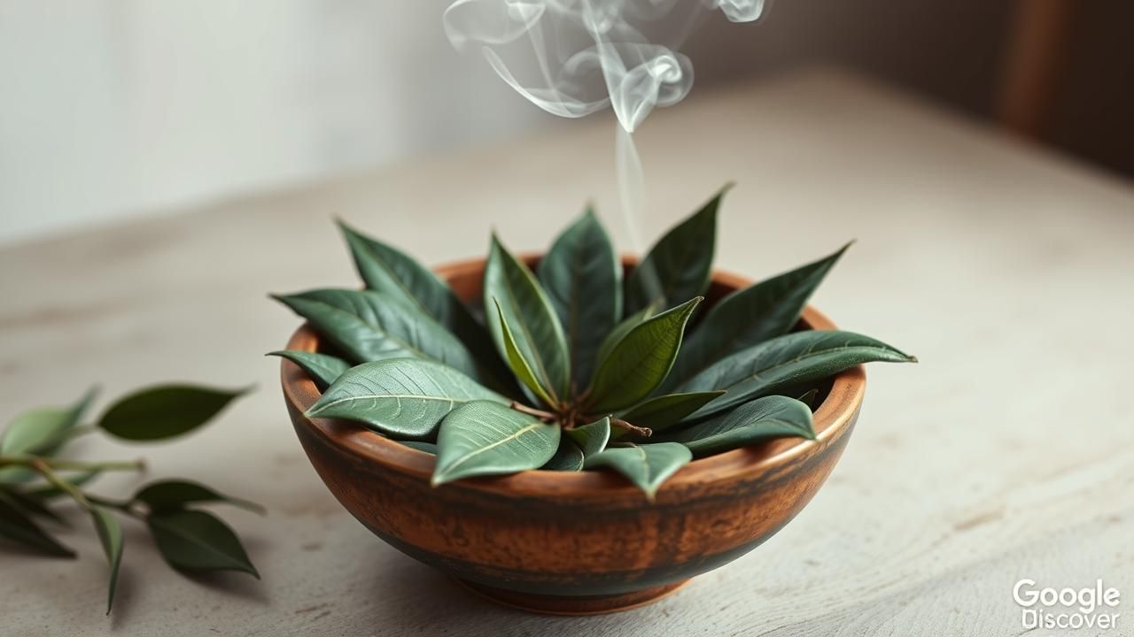 Purification Laurier Brule Rituel Oublie