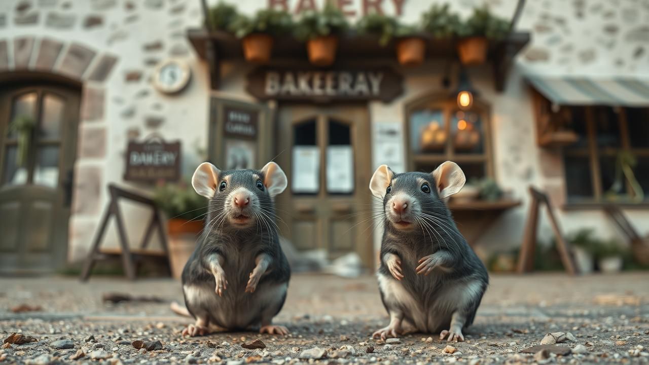Rats Abandonnes Devant Une Boulangerie Saint Amand