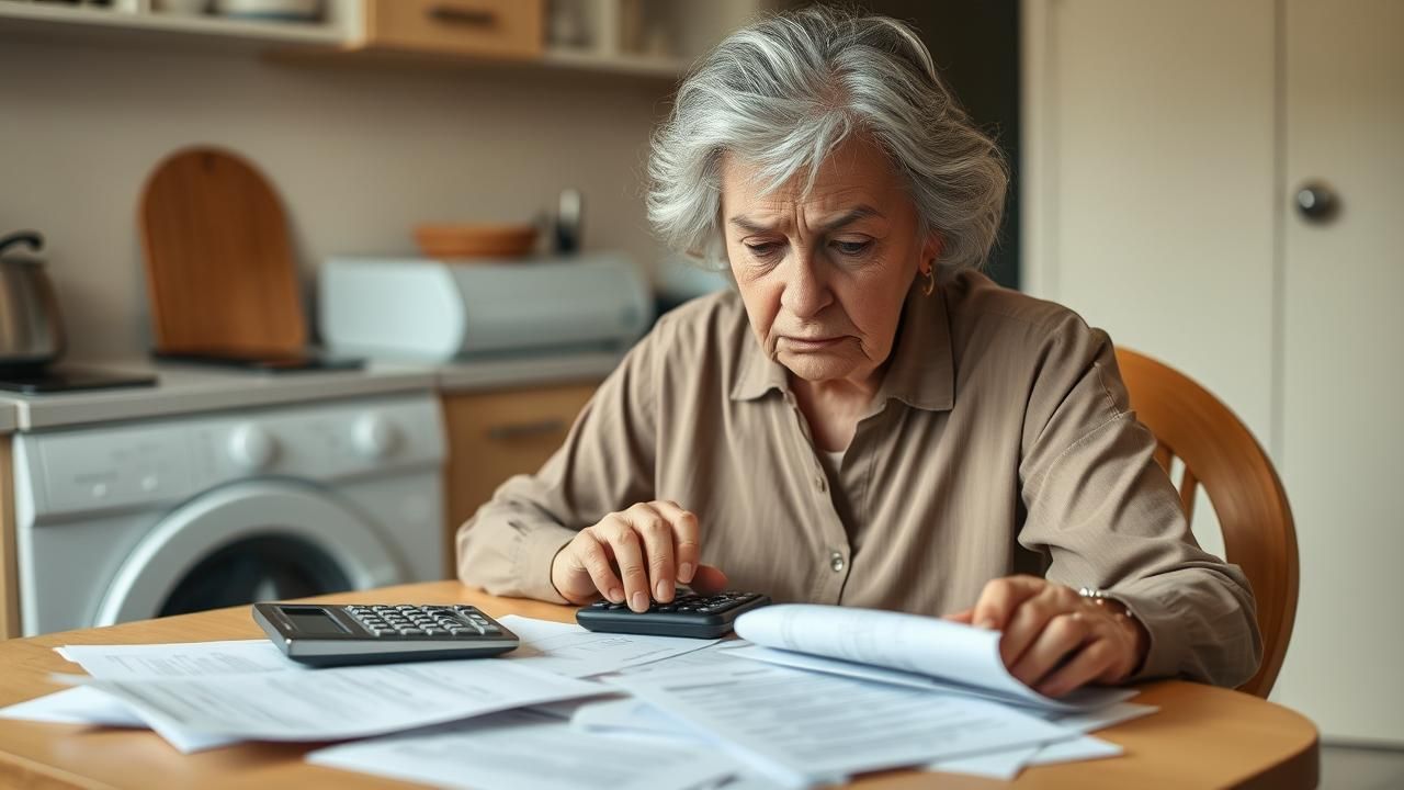 Retraite Choc Caissiere Pension Miserable
