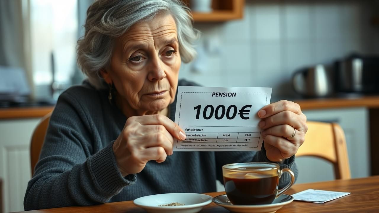 Retraite France Pension 1000euros Seniors 2025