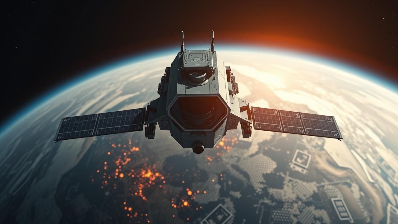 Satellite Espion Ia Surveillance 2025