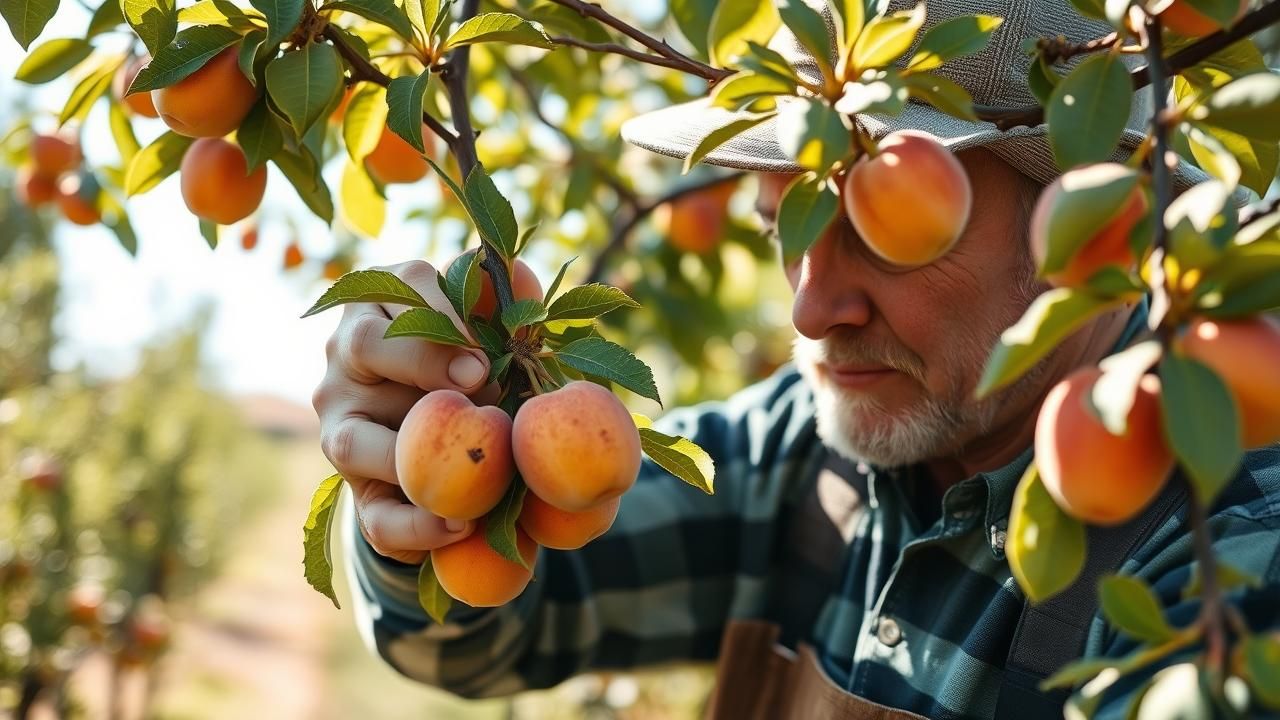 Taille Printemps Abricotiers Recolte 2025