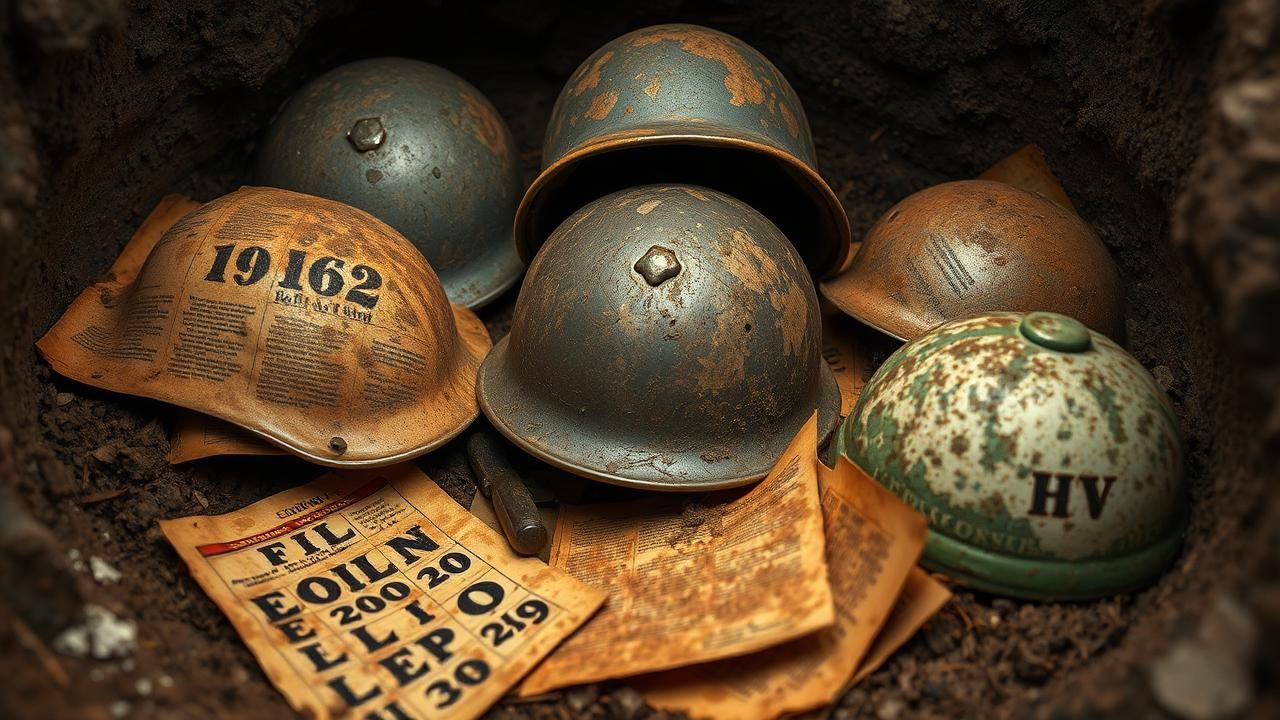 Tresor De Guerre Dans Un Puits 60 Ans
