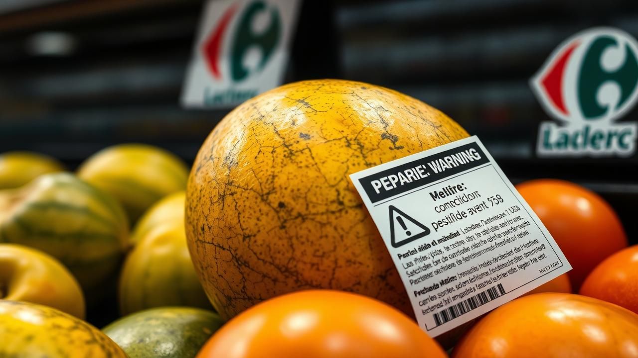 Urgent Melons Espagnols Rappeles France