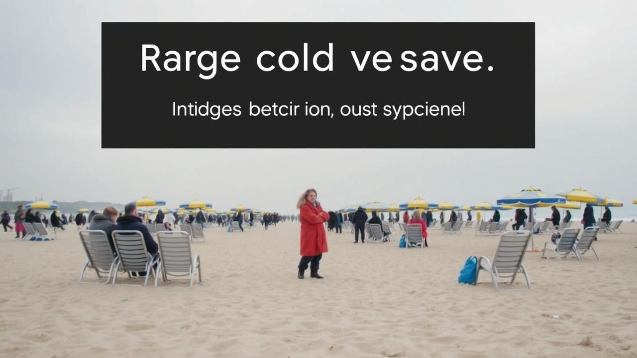 Vague Froid Juillet Bouleverse Ete France
